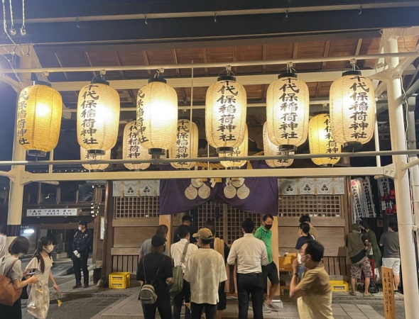 ９月スタート！おちょぼさんに参拝